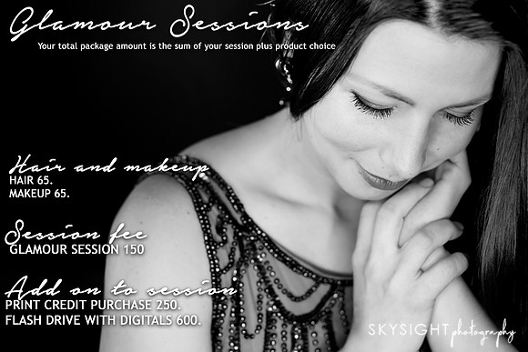 GLAMOUR session fee