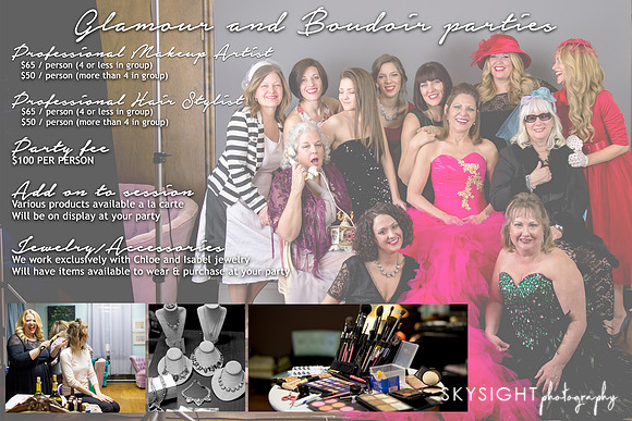 GLAMOUR party fee