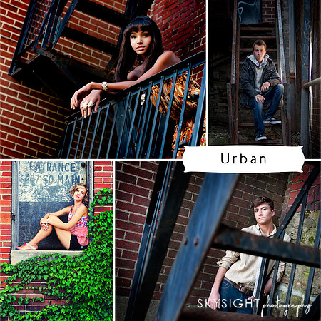 senior urban collage