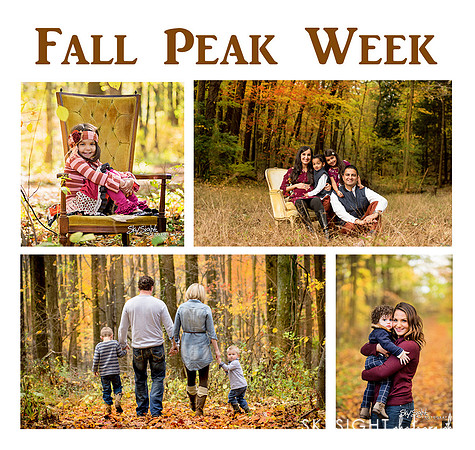 fall peak week